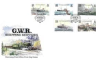 Guernsey Comm/FDC - GWR Shipping Services - Guernsey -  1989  (GUE233)