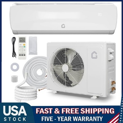 12000 BTU Mini Split Ductless Air Conditioner and Heat Pump 19 SEER2 115V ,w/Kit