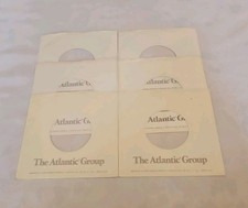 45 RPM 7" RECORD SLEEVES CO. SLEEVE 6 PACK SEE PHOTOS Atlantic Group SLV359 