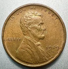1909-S   LINCLN CENT    UNCIRCULATED DETAILS   KEY DATE  #1016