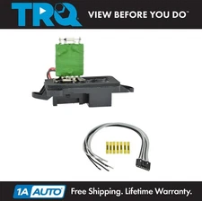 Front Heater Blower Motor Resistor w/ Plug & Pigtail for Chevy GMC Pickup Truck