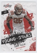 2009 Score Young Stars Aqib Talib #2 6v2