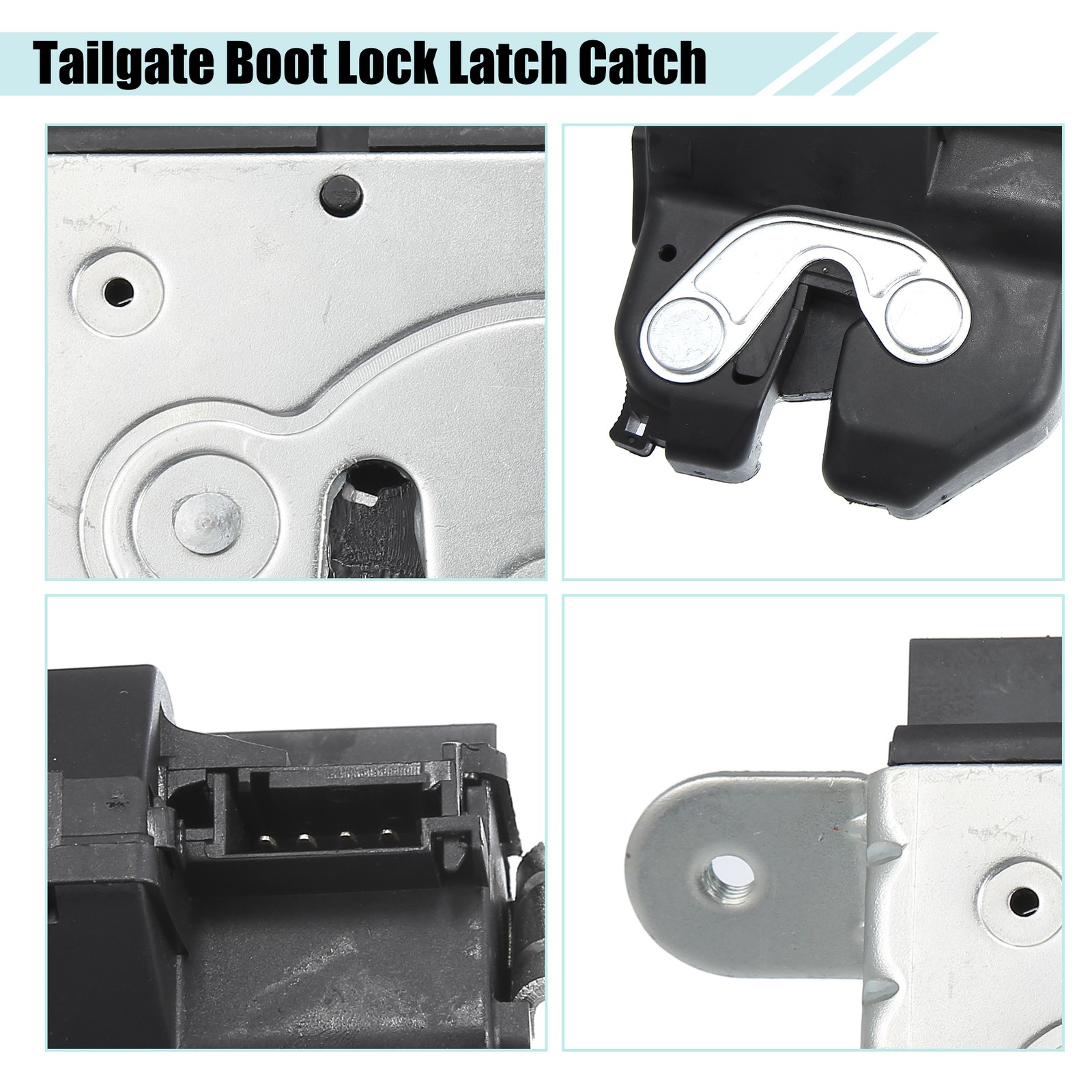 52032067 Pack of 1 For Fiat 500 312 Hatchback 2007-2015 Rear Tailgate Boot Lock ...