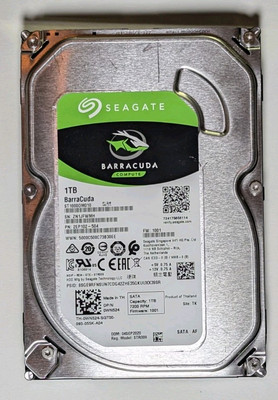 Seagate Barracuda 1 TB  3.5'' Hard Drive ST1000DM010 7200 RPM Cache HDD NEW