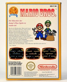 Nintendo NES,Mario Bros. Classic Serie,NES-MC-NOE,OVP,Anleitung