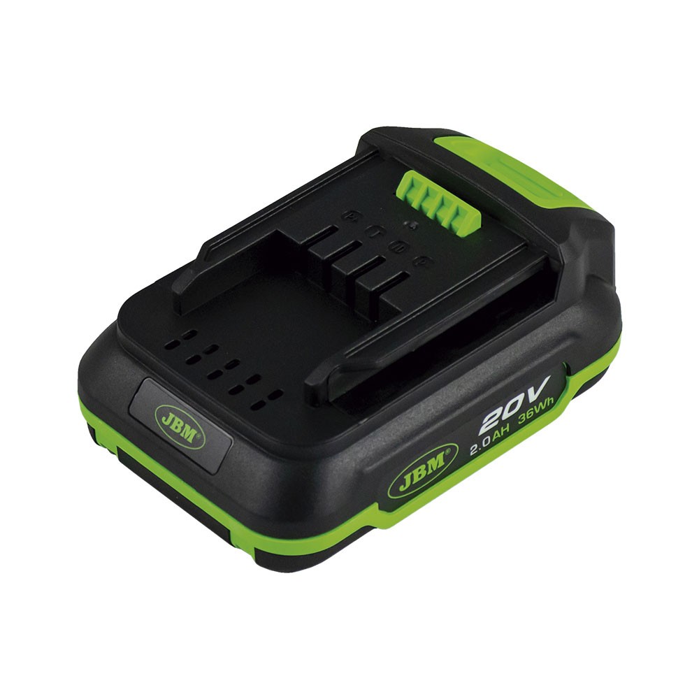 Batterie 20V 2.0 Ah lithium-ion à charge rapide et autonomie constante pour perceuse