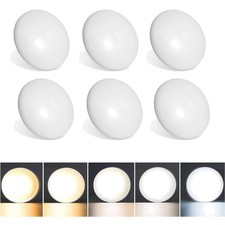 RV Ceiling Dome Light 4.5 Inch 12V 5CCT 2700K Soft White-5000K Daylight,5W,40...