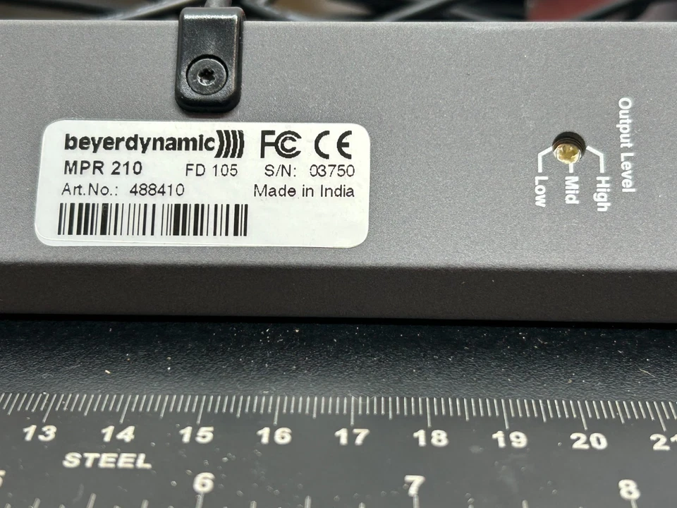 Микрофон настольный Beyerdynamic MPR 210-B - Изображение 2 из 3