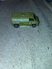 VTG Hot Wheels 1974 Military Police Green Van
