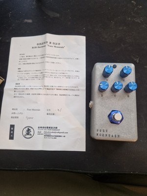 KGR HARMONY Fuzz Mountain FX-Pedal - neue japanische handverdrahtete Boutique. Angebote On