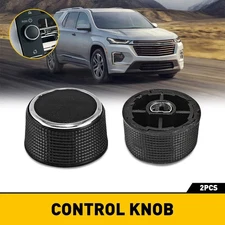 2 Pack Rear Control Knobs Audio Radio for Escalade Enclave Tahoe Chevrolet GMC