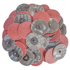 3 Inch Sanding Disc Roll Lock Rtype Sandpaper Quick Change Disc Grinding Pad Ab