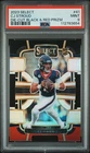 2023 Panini Select Cj Stroud #41 Die-Cut Black & Red Prizm PSA 9 Houston Texans