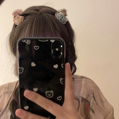 Elegant Dried Flower Hair Claw Clip Banana Clip Jaw Clip Girl Hair Styling Tool