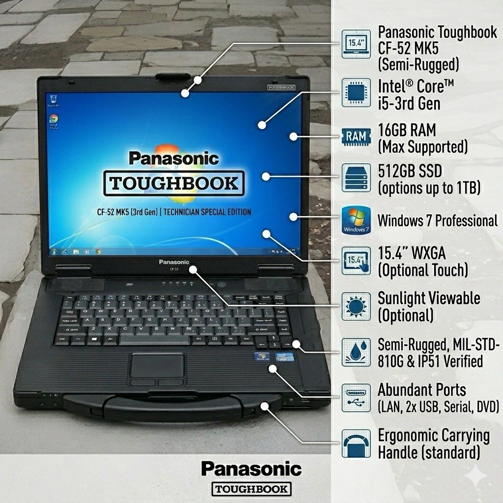 Panasonic Dedicated Graphics PC Laptops & Netbooks for sale | eBay