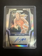 Jacy Sheldon 2025 Panini Prizm WNBA Silver Prizm AUTO #SG-JS Mytics