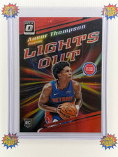 2023-24 Donruss Optic Lights Out Ausar Thompson #13 Red Prizm /99 RC Rookie