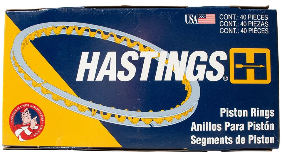 Hastings Replacement Piston Ring Set Fits 1983-1992 Ford F-250 F-350 Model 2C598 - Image 4 of 4