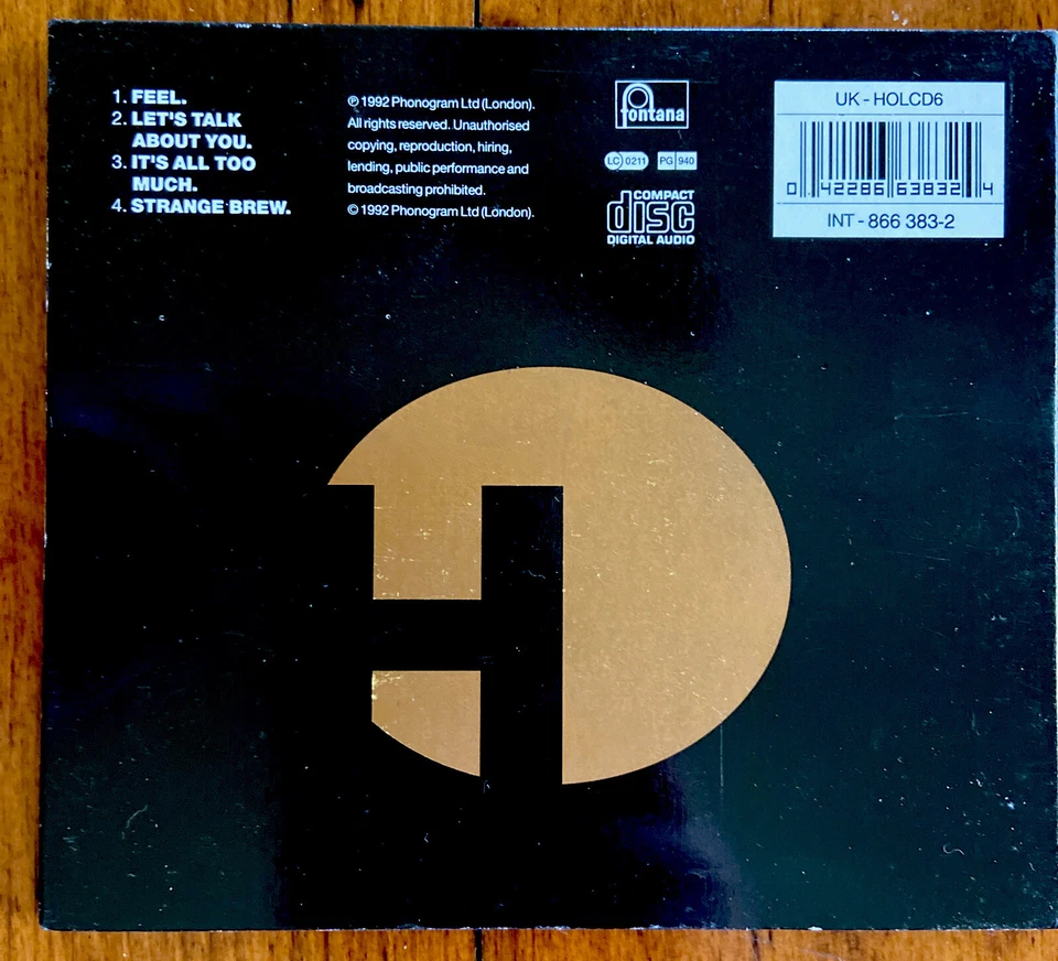 Rare HOUSE OF LOVE Feel CD UK CD EP Rare BLUE Cover Gold disc rare B-sides Foto 2 de 3