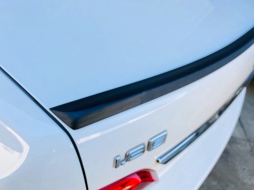 Flat Black 555H Rear Trunk Spoiler Wing Fits 2011~16 Chevrolet Caprice PPV Sedan - Picture 3 of 7