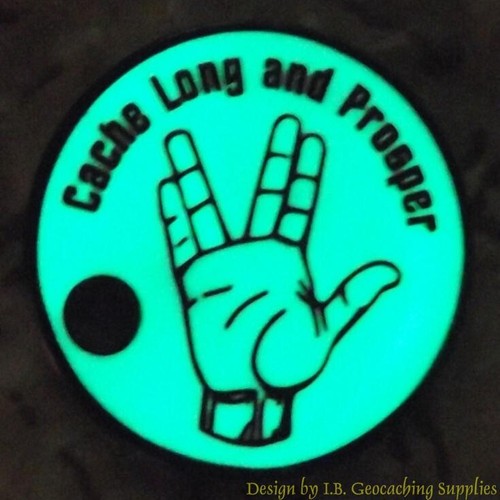 5pcs PathTag lot with Glow Enamel (Muggles, Cache Long & Prosper, Chemistry) - Imagen 3 de 11
