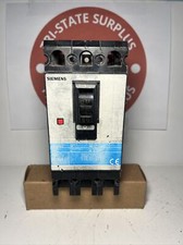 Siemens ED63B050 50 Amp 600 Vac 3 Pole Circuit Breaker Used * Missing lug*