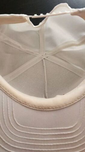 Vintage 1994 NEW Oldstock POG Pogs White Snapback Embroidered Hat RARE USA MADE - Picture 4 of 5