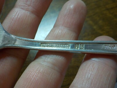 1847 Rogers Bros First Love Silverware Flatware Set In Case