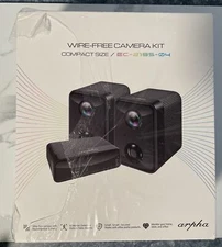 NEW ! Arpha  Wireless Outdoor Security Cameras Indoor Home 2 Security Camera