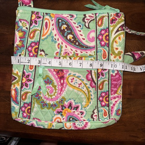 Vera Bradley Crossbody Purse Bag Floral Colorful Adjustable Strap Hippie - Picture 7 of 8