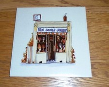 Vintage Pilkington Studio Corner Shop Range Wall Tile. Iris Cooke Milliner