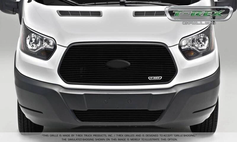 T-Rex 2016-2018 Compatível com Ford Transit Alumínio Preto Grade de Billet Inserção 6205751 - Imagem 3 de 4