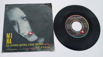 7'' MINA -ICH BIN WAS ICH BIN '64 POP VOCAL Vinyl 45 Runden VINTAGE VINYL RECORD