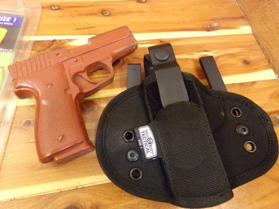 55010 #1 UNCLE MIKES Tuckable IWB Holster for KAHR PM9 RUGER LC9 KEL-TEC P11 - Image 4 of 4