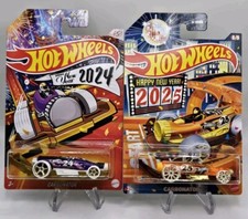 Hot Wheels ¡Feliz Año Nuevo! Abridor de botellas carbonatador 2024 y 2025