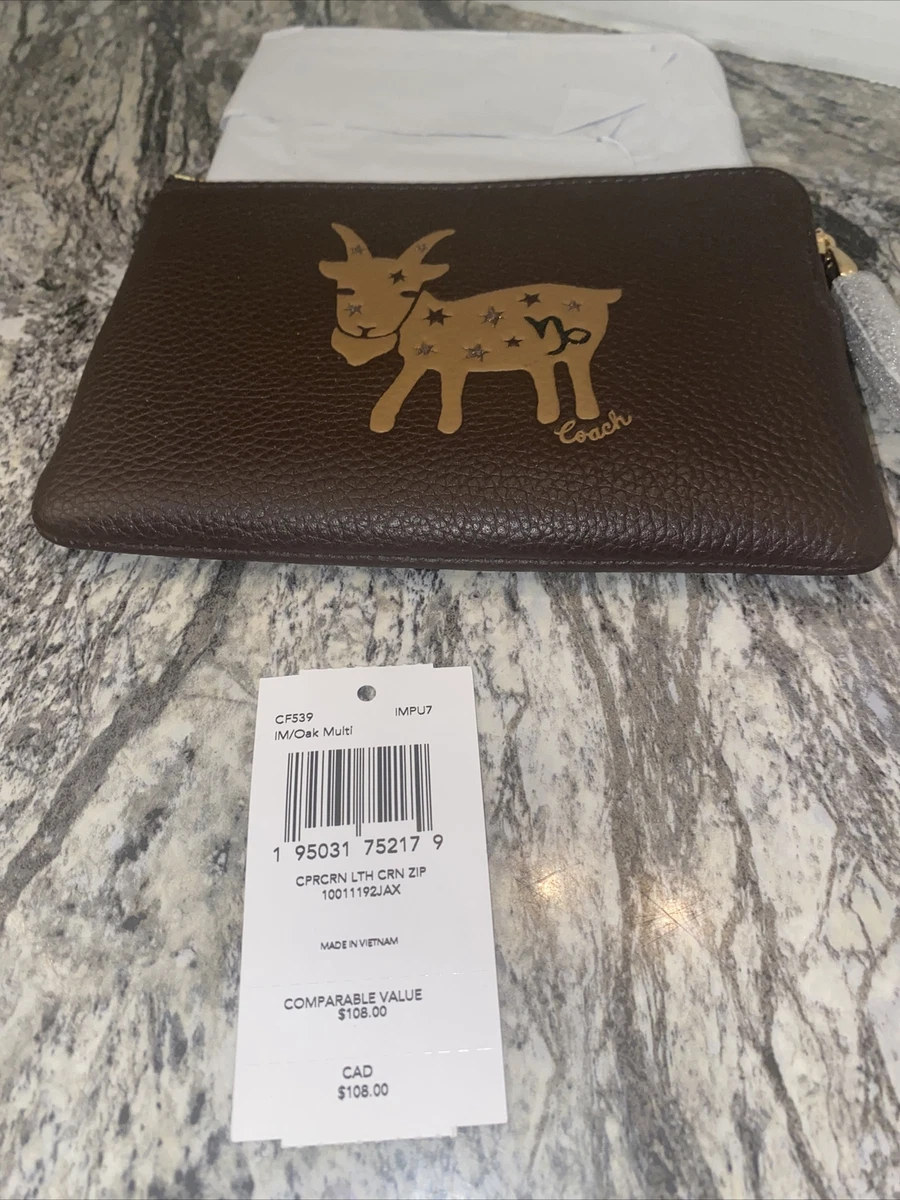Coach Wristlet Zodiac Capricorn Women's accessories
