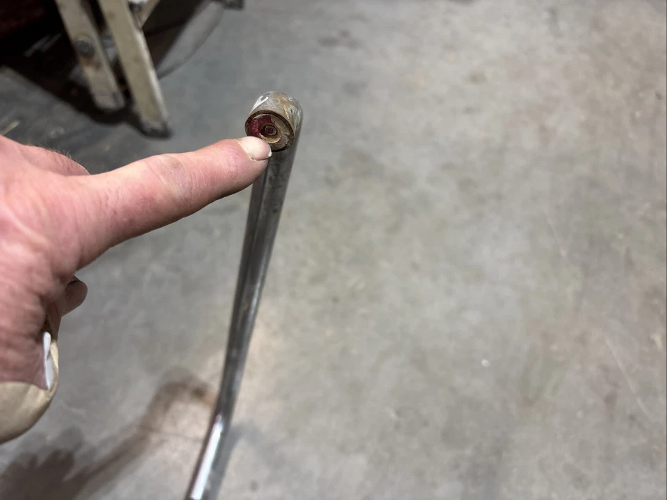 1974 Vintage Snowmobile John Deere 500 Wide Track Rear Tunnel Grab Bar - Image 4 of 4