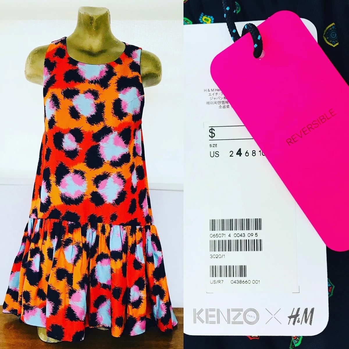 Kenzo top silk dress