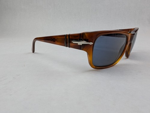 Persol 3021-S  Tortoise Frame Polarized Lenses Sunglasses Italy Rare 140 56