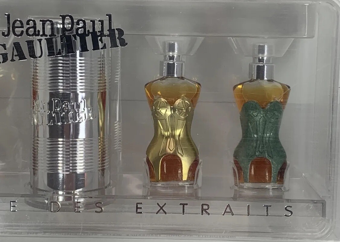 香水ジャンポールゴルチエLA PARADE DES EXTRAITSパルファム Ultra Rare Jean Paul Gaultier La Parade Des Extraits Set 4 X
