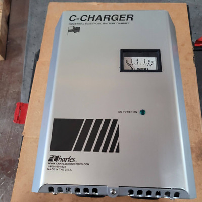 CHARLES INDUSTRIES 93-CI2410-EB C-CHARGER 120V AC 24 VOLT DC LEAD