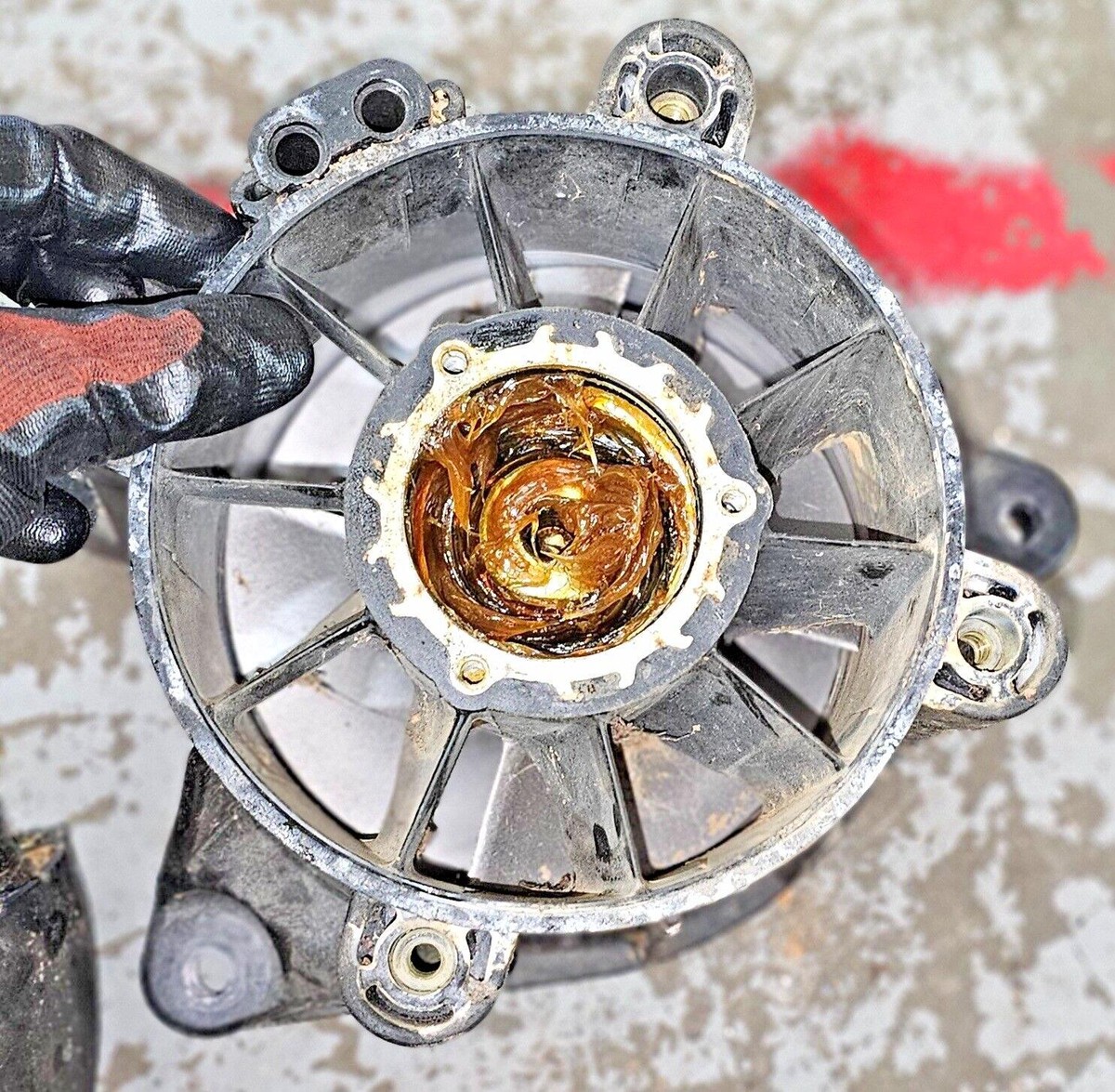 Sea Doo 03 GTX 4-tec SC LTD jet pump drive impeller housing Sea Doo 03 GTX 4-tec SC LTD jet pump drive impeller housing