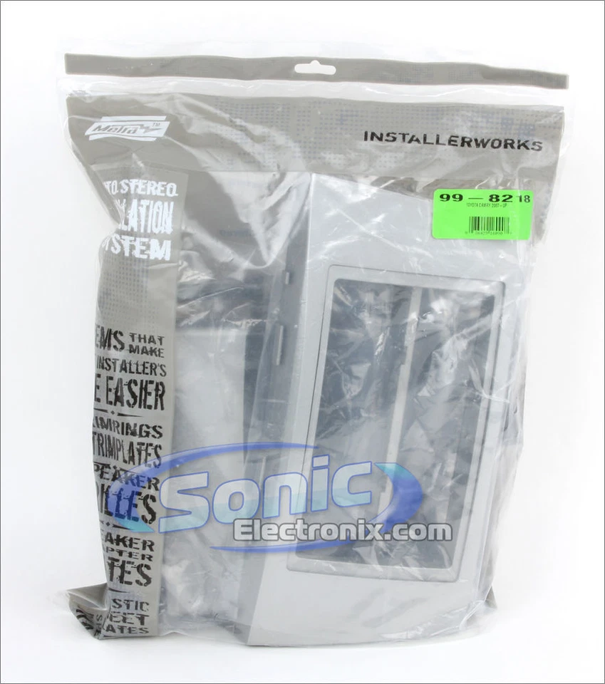 Metra 99-8218 In-Dash Double/Single DIN DDIN Multi-Kit for 2007-11 Toyota Camry - Image 3 of 3