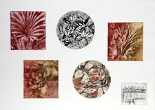 Yigal Ozeri, Moulds: Last Supper Series, Etching, signed and numbered in pencil