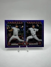 2024 TOPPS Update Clayton Andrews/ Josh Maciejewski RC Purple Holo Foil /799