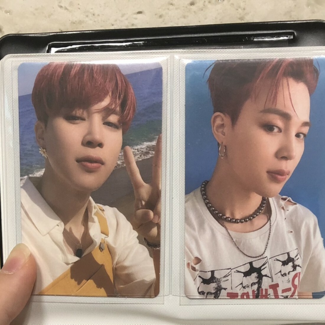 BTS Butter Jimin Official Photocard Cream or Peach Ver. Choose | eBay