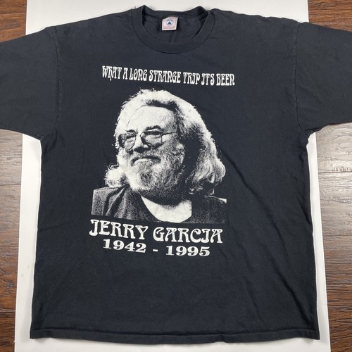Vintage 90s Jerry Garcia Memorial Tee 