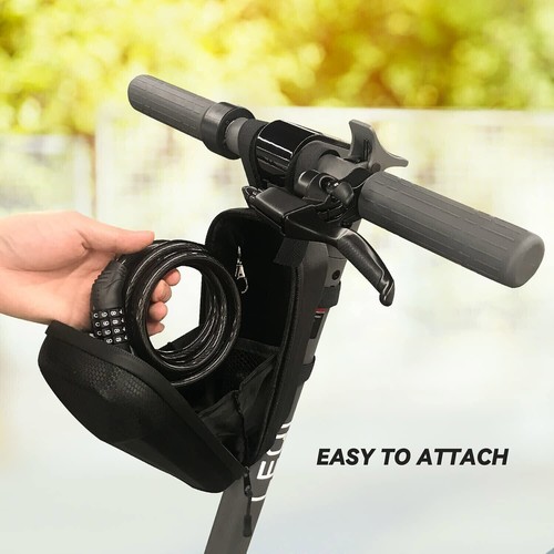 Bike Shop Combo Cable Lock Security 4’ x 8mm Steel Cable 4-digit Combination - Picture 2 of 3