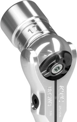 カイ SR bgs9.5 KTC 9.5sq. Swivel Ratchet Handle BRSW3 Silver 260g 2021