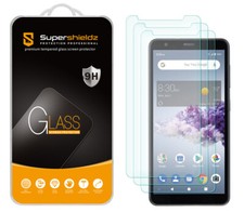  3-Pack Supershieldz Tempered Glass Screen Protector for ZTE Blade A3 Prime